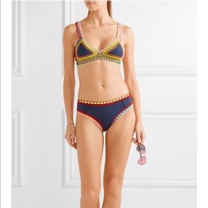 Tasmin Boyshort Bottom Navy Multi Neon